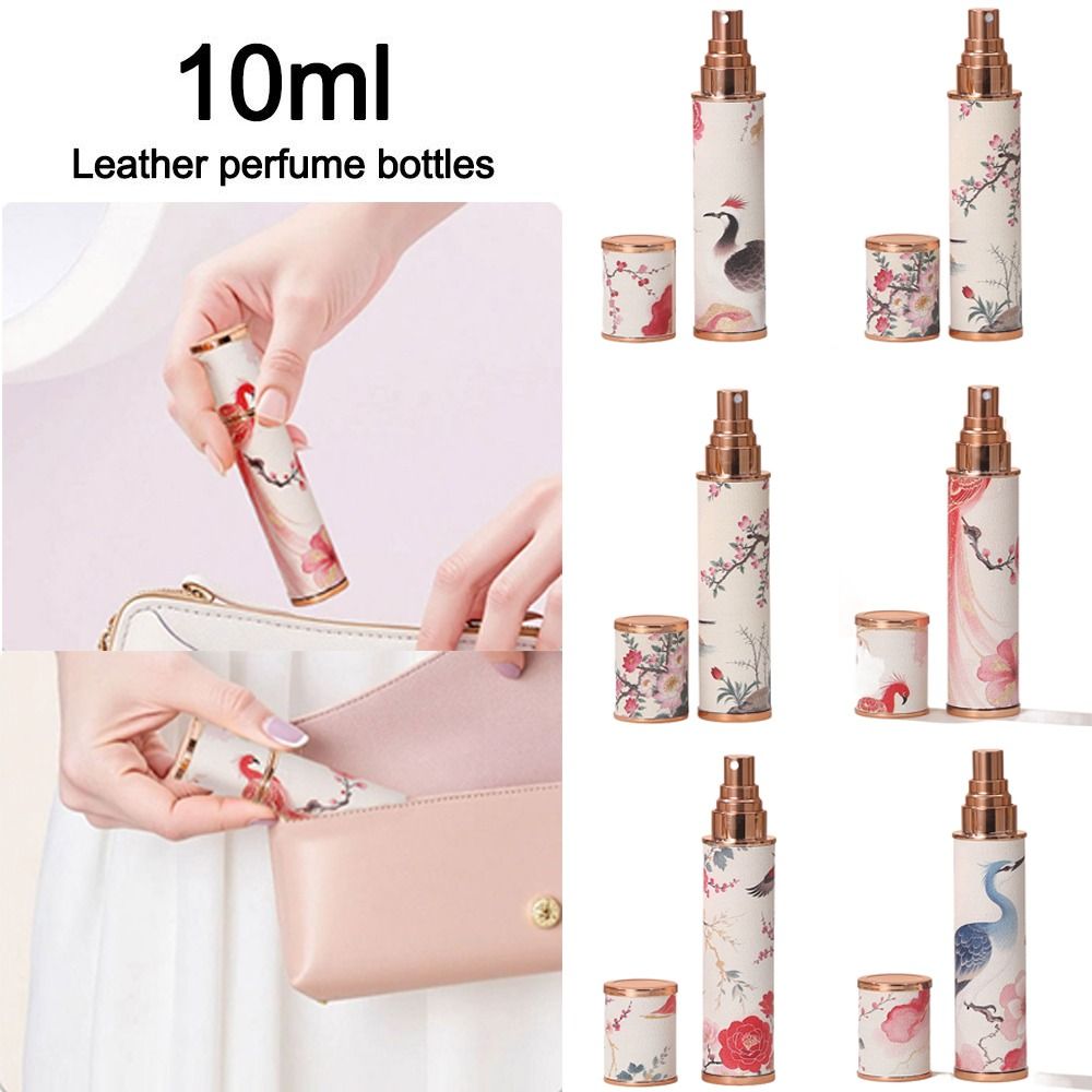 Portable PU Leather Perfume Bo – обзор и цена Misting Bottle Fine