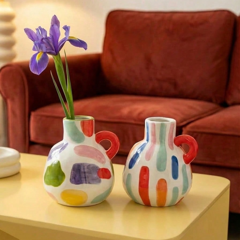 Modern Geometric Ceramic Vase  – обзор и цена Propagation Station Vase