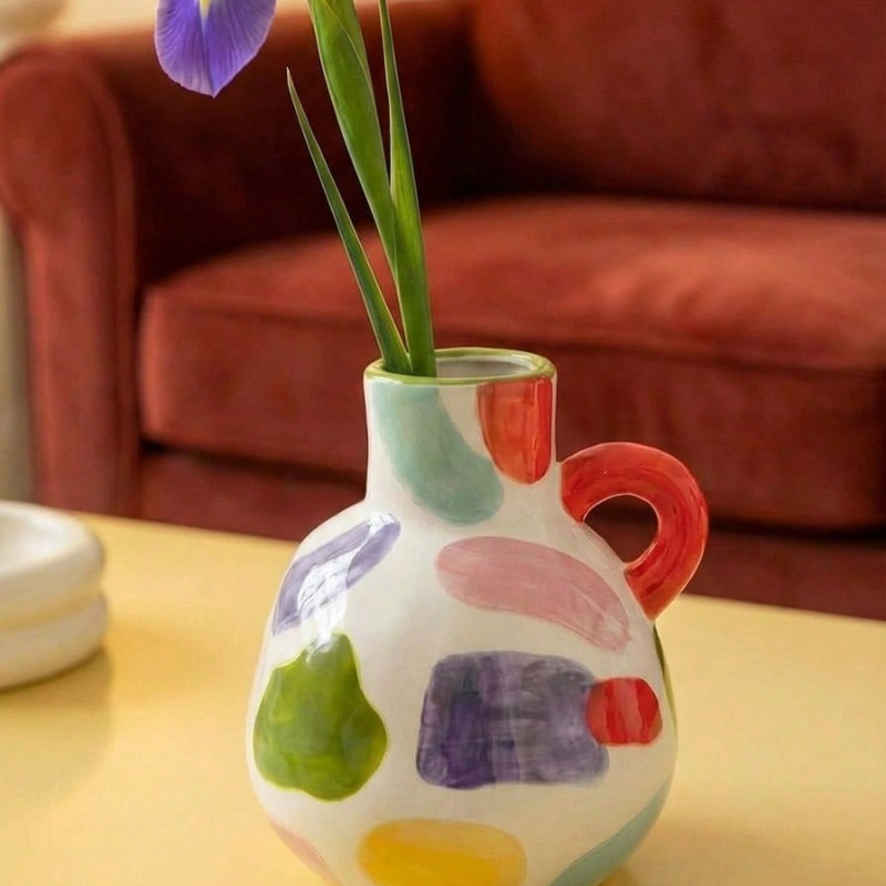 Modern Geometric Ceramic Vase  – обзор и цена Propagation Station Vase