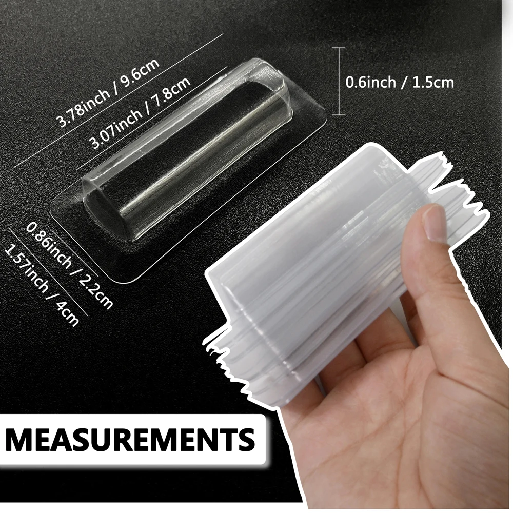 50/100pcs Money Card Holder Wi – обзор и цена Plastic Dome Clear
