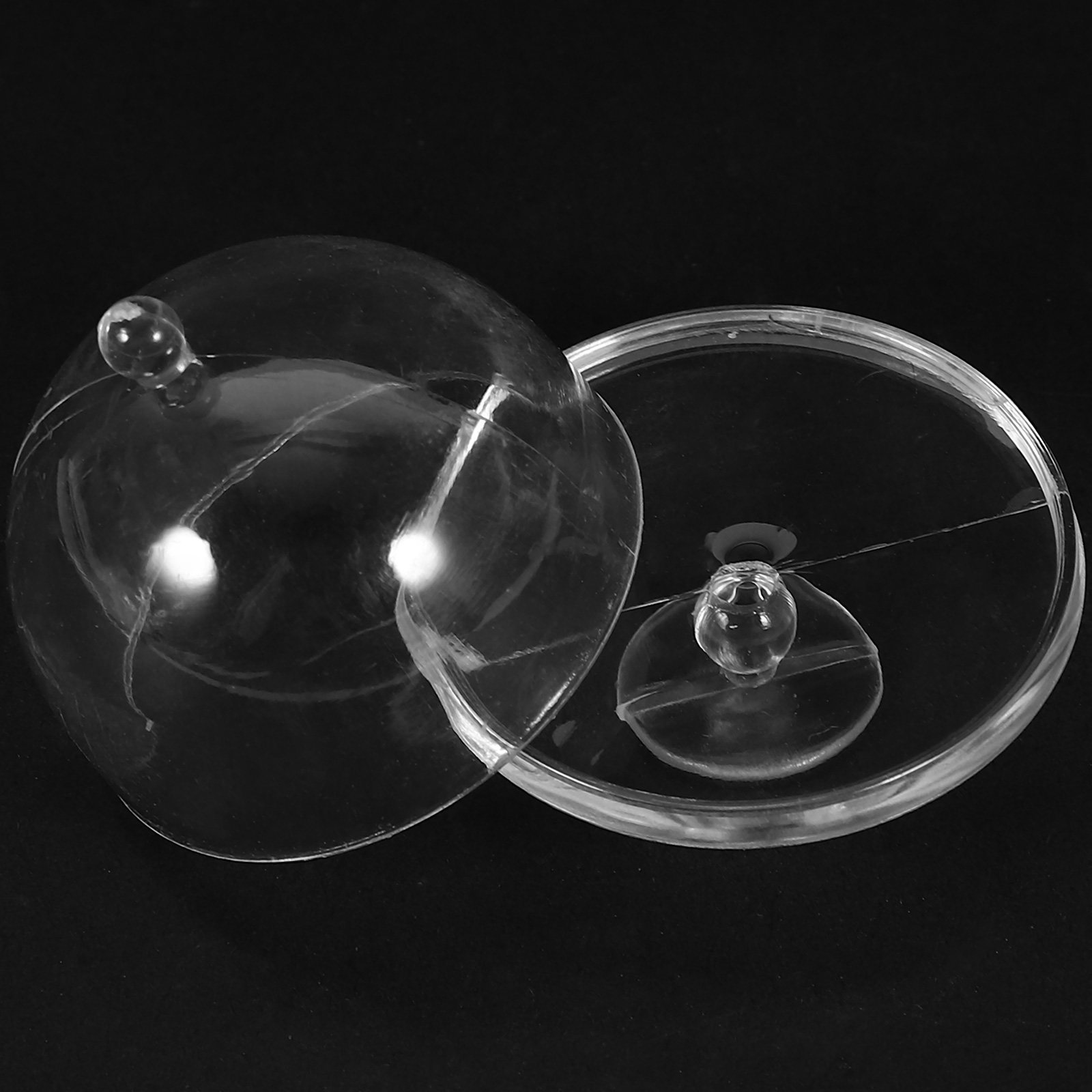 10Pcs Mini Cake Domes Clear Pl – обзор и цена Plastic Dome Clear