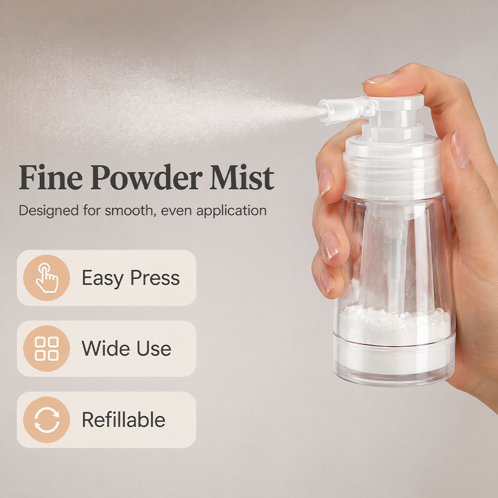 140ml Press-Type Dry Powder Sp – обзор и цена Misting Bottle Fine