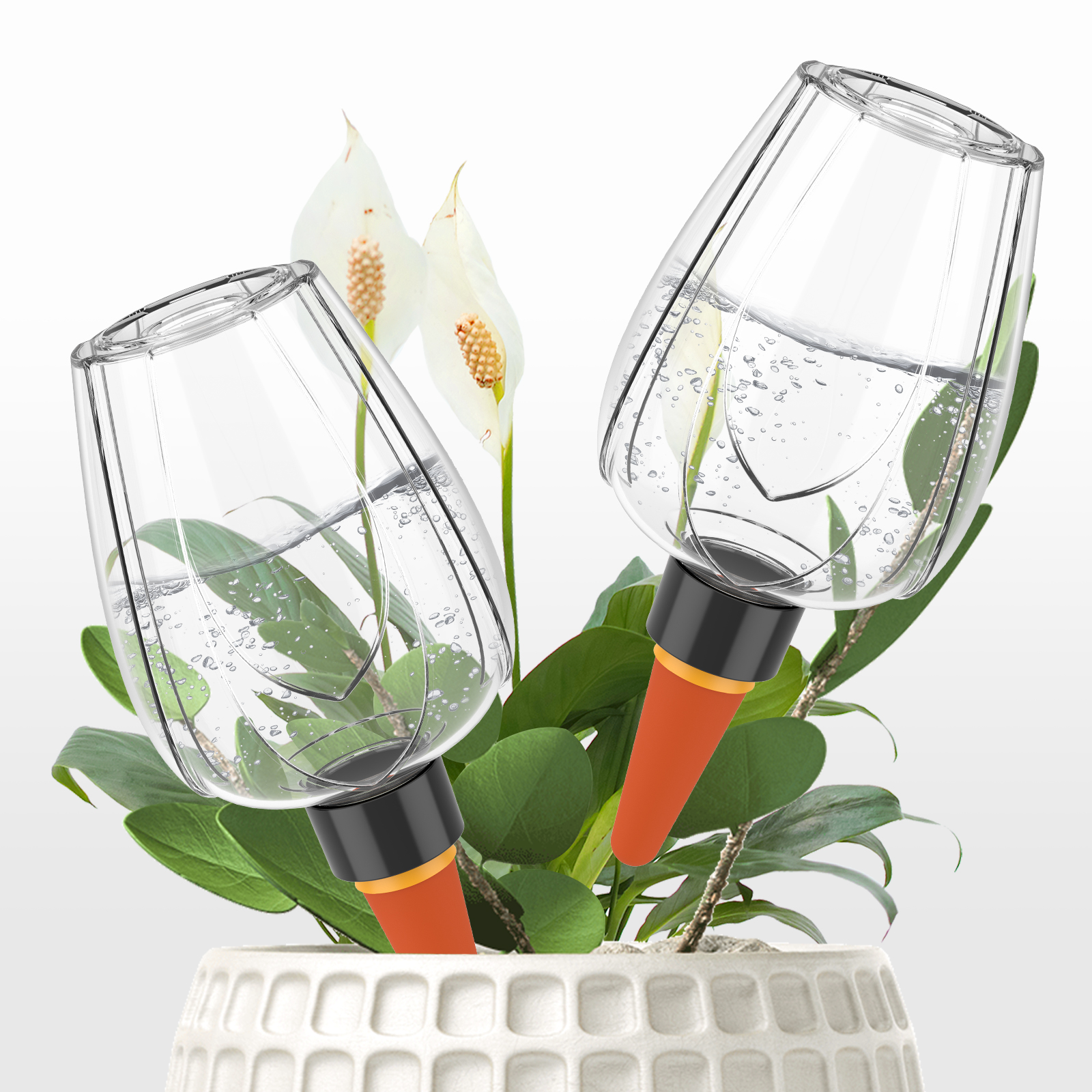 4Pcs Plant Watering Globe Clea – обзор и цена Self Watering Insert