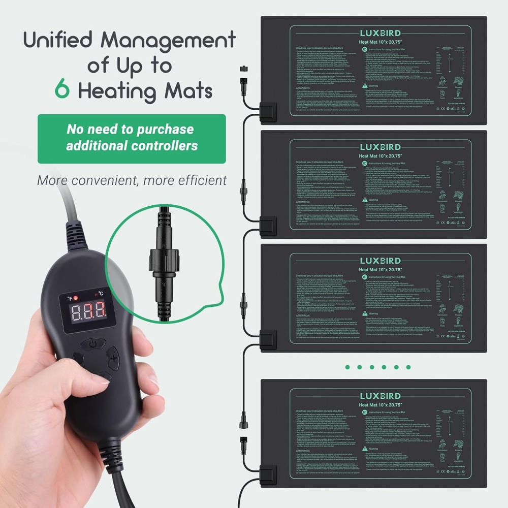 4 Pack Seedling Heat Mat with  – обзор и цена Heat Mat Seedling