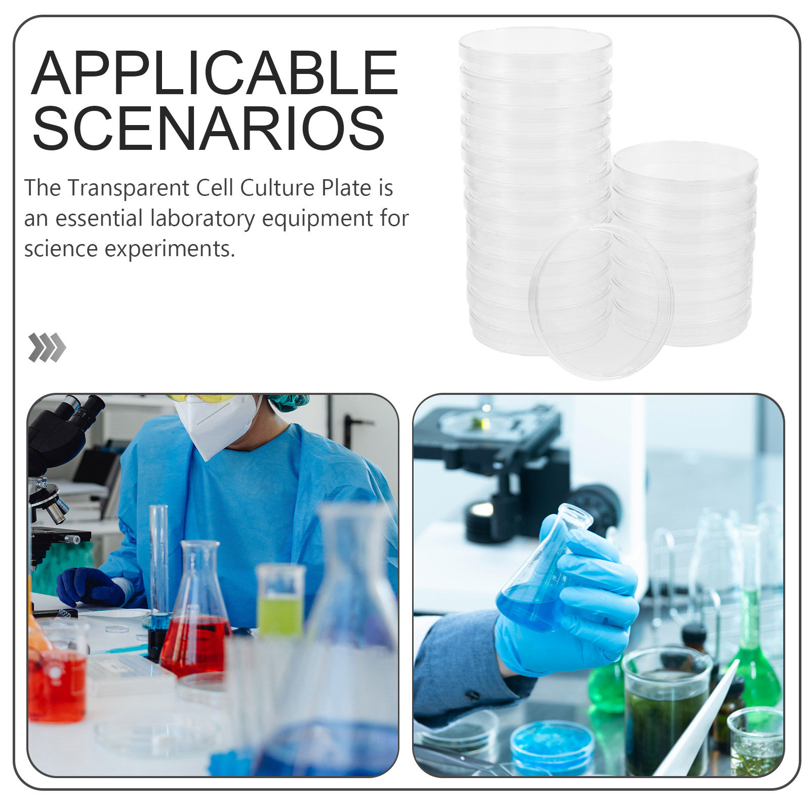 20Pcs High Precision Petri Dis – обзор и цена Agar Tissue Culture