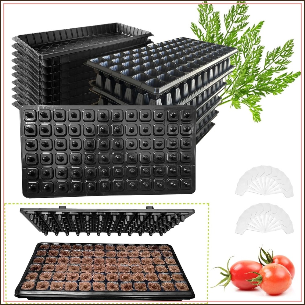 72 Cell Seed Starter Trays wit – обзор и цена Propagation Tray 72