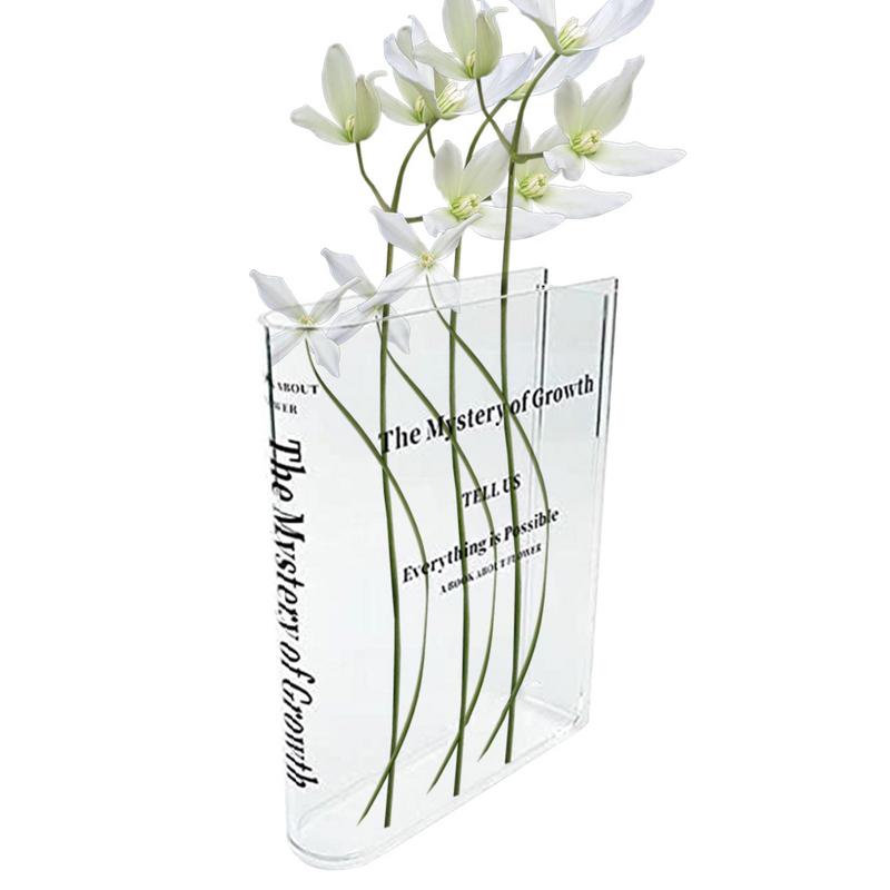 Clear Book Vase Aesthetic Acry – обзор и цена Propagation Station Vase