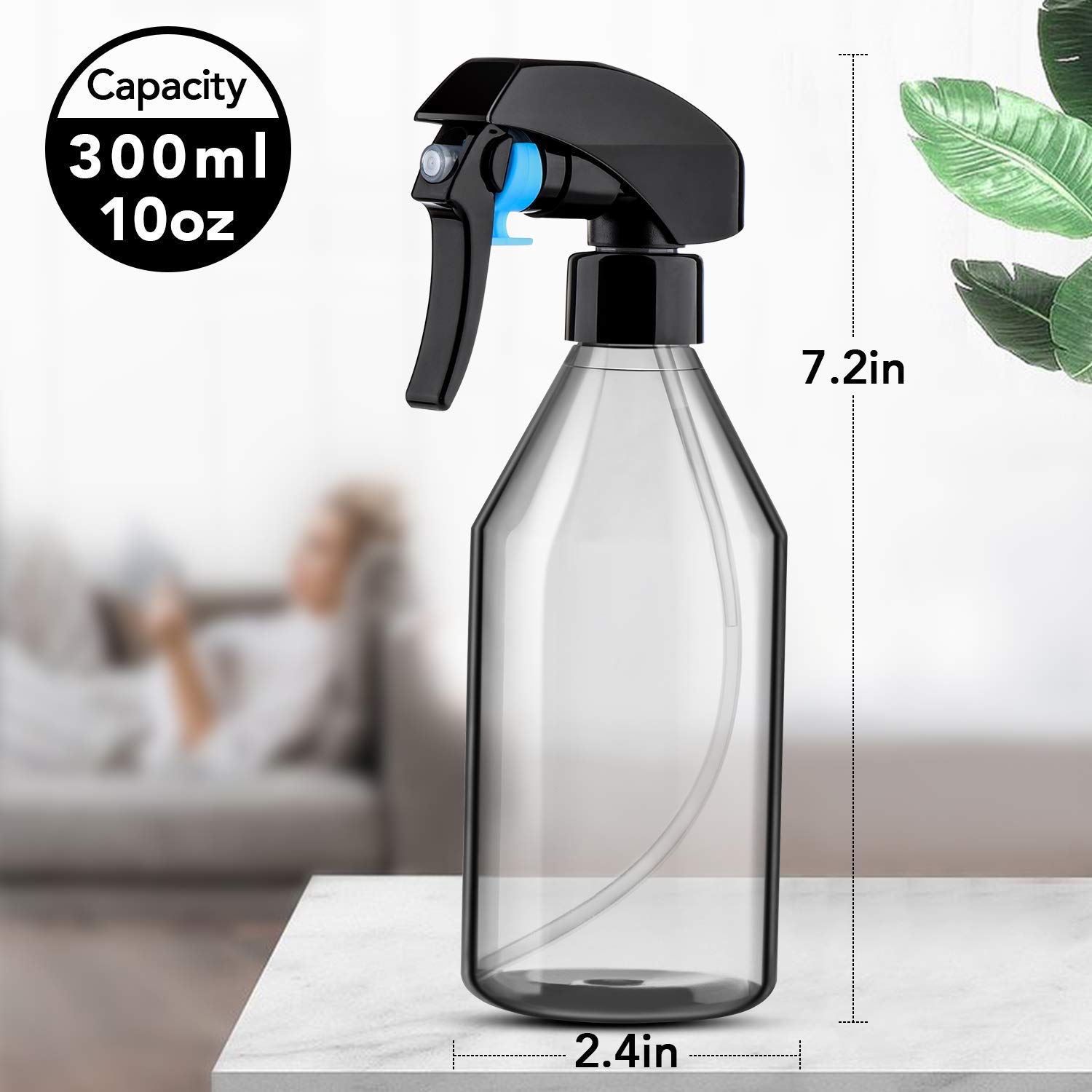 3Pack Spray Bottle, 10oz Plast – обзор и цена Misting Bottle Fine
