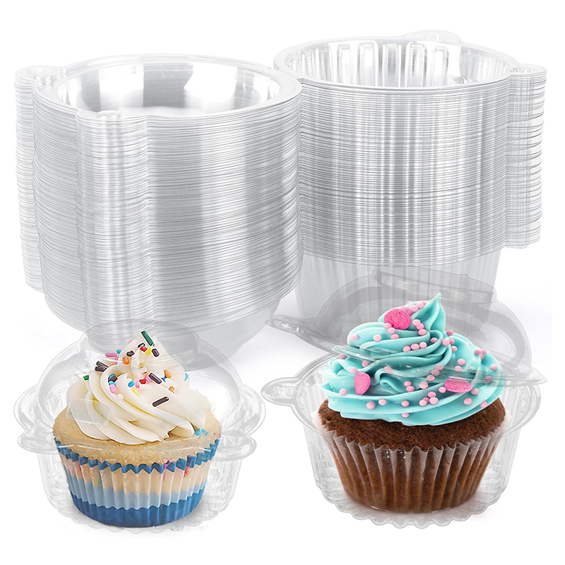 10pcs Cupcake Packaging Boxes  – обзор и цена Plastic Dome Clear