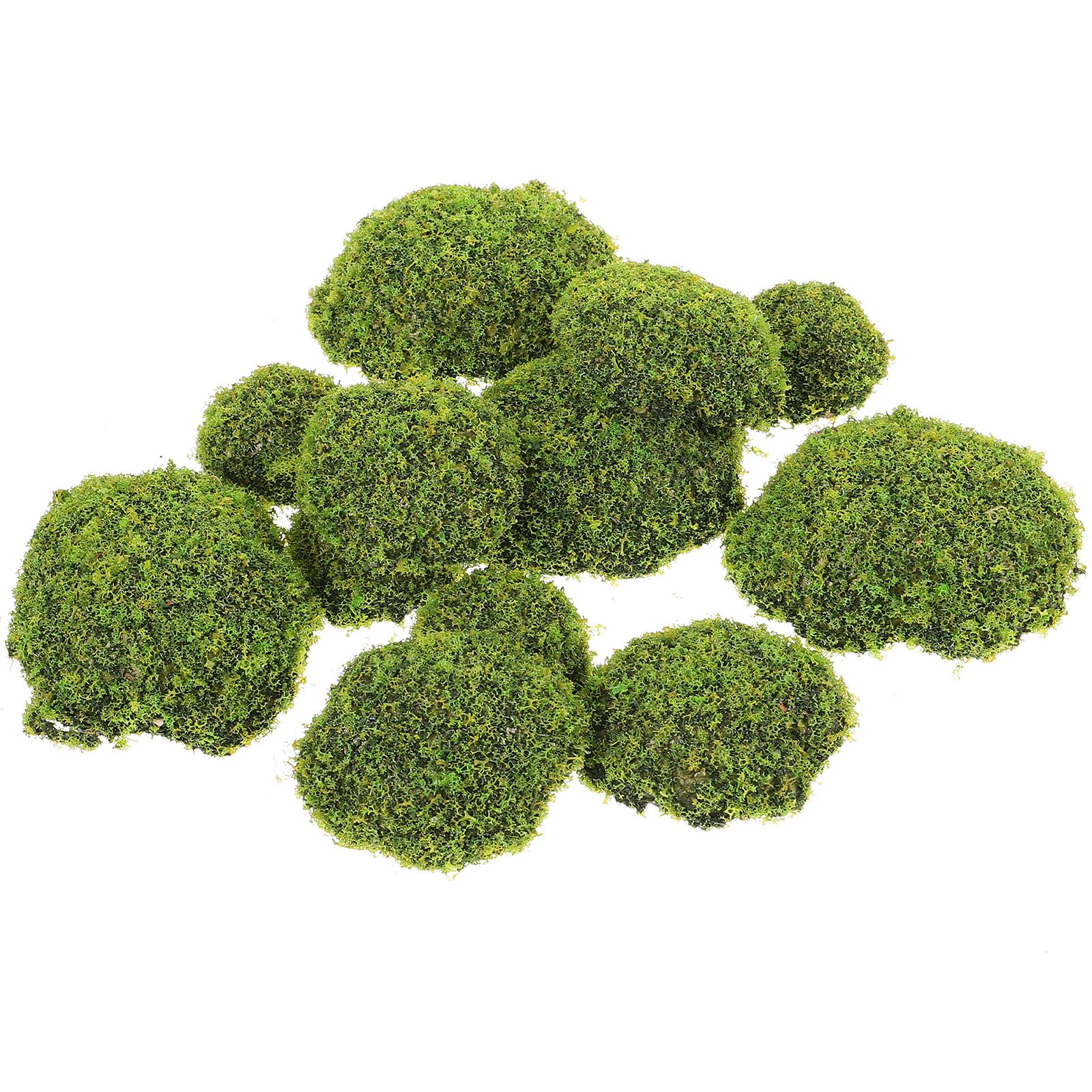 12pcs Artificial Moss RocksFak – обзор и цена Sphagnum Moss Dry