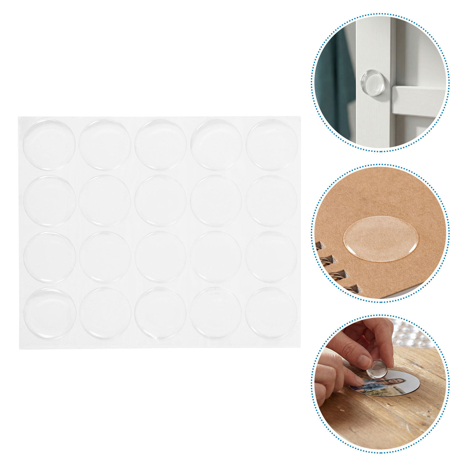 40Pcs Clear Round Epoxy Dome S – обзор и цена Plastic Dome Clear