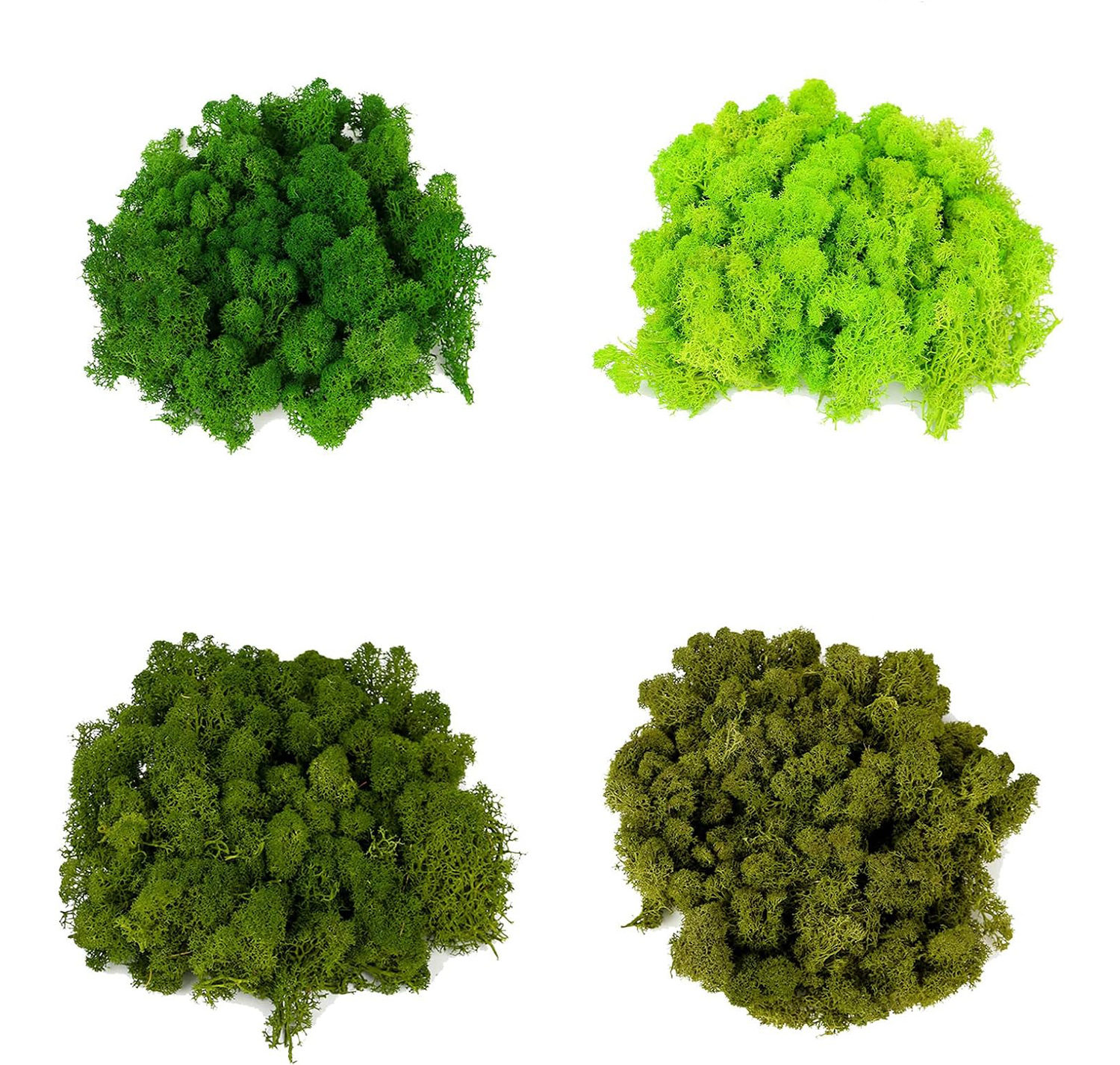 Mini Artificial Green Plants E – обзор и цена Sphagnum Moss Dry