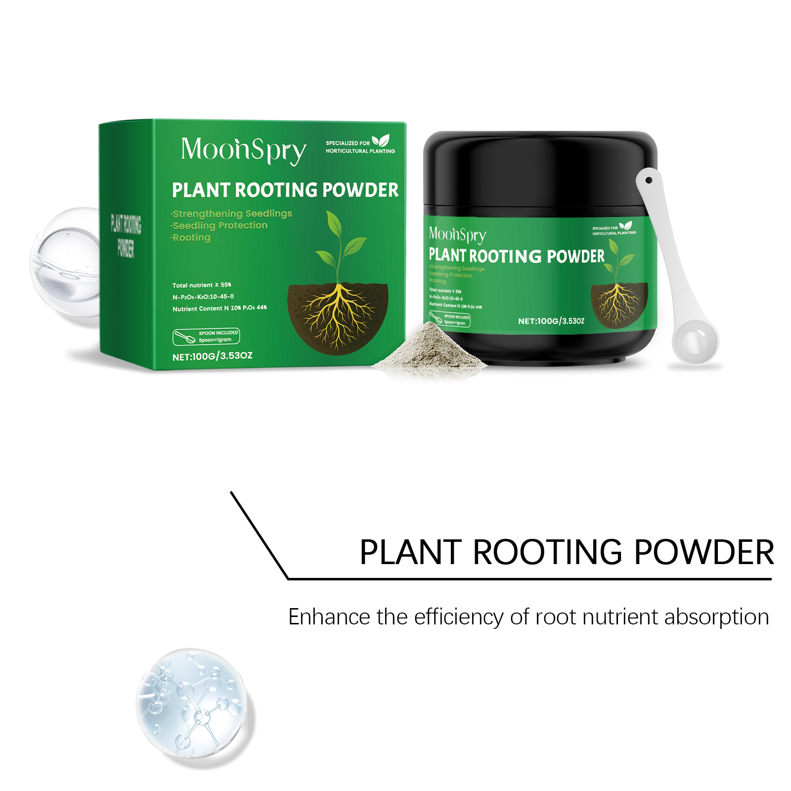 100g Plant Rooting Powder for  – обзор и цена Rooting Hormone Powder