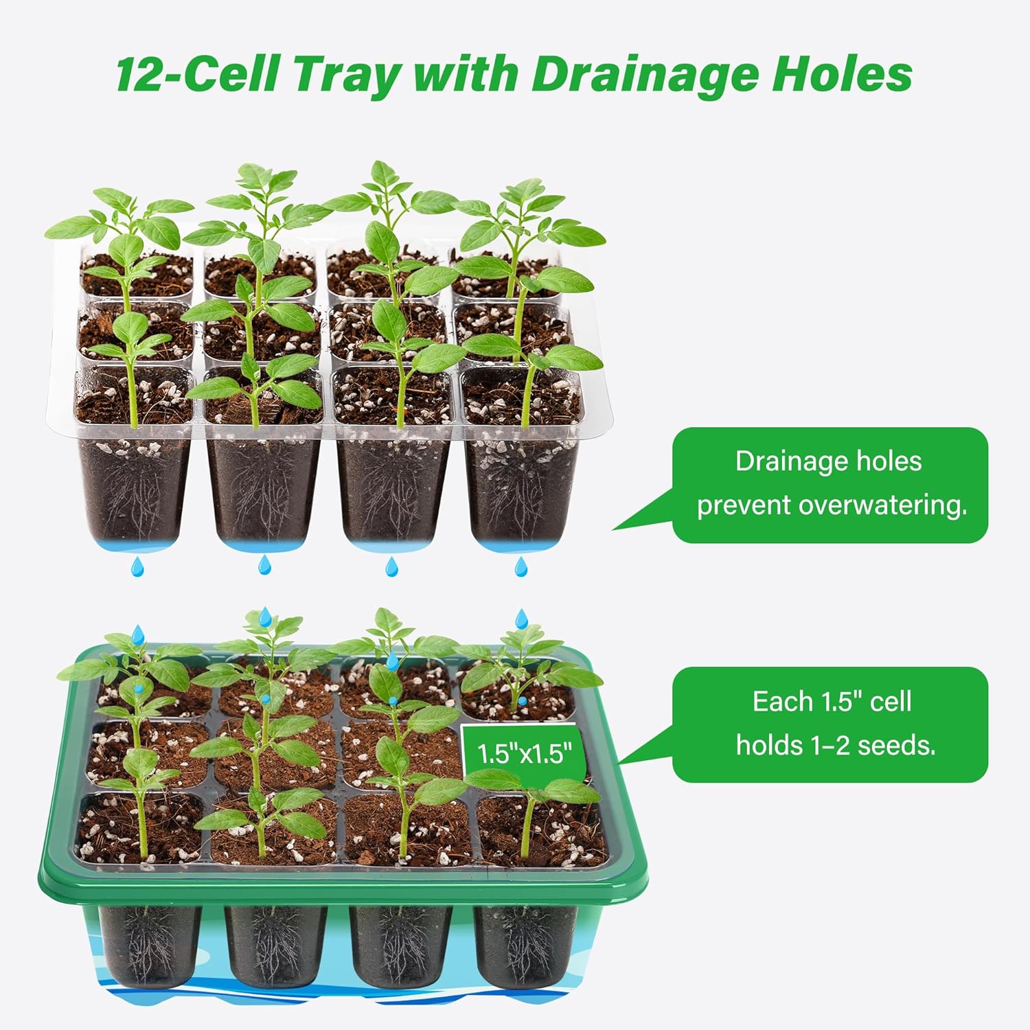 Growing Starting Nursery Trays – обзор и цена Humidity Dome Kit