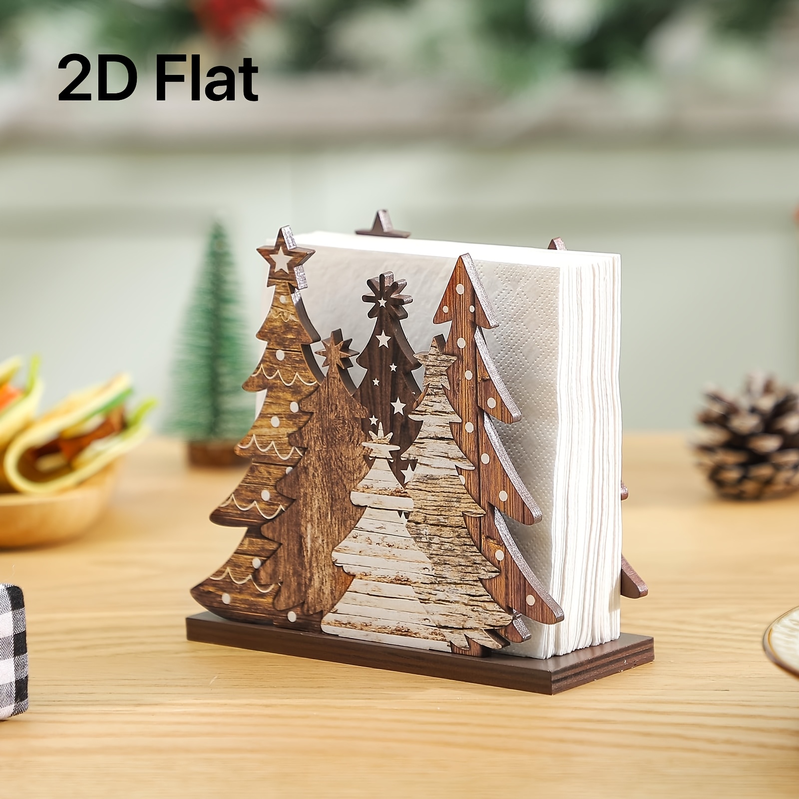 1pc 2D Flat Christmas Tree Tis – обзор и цена Agar Tissue Culture