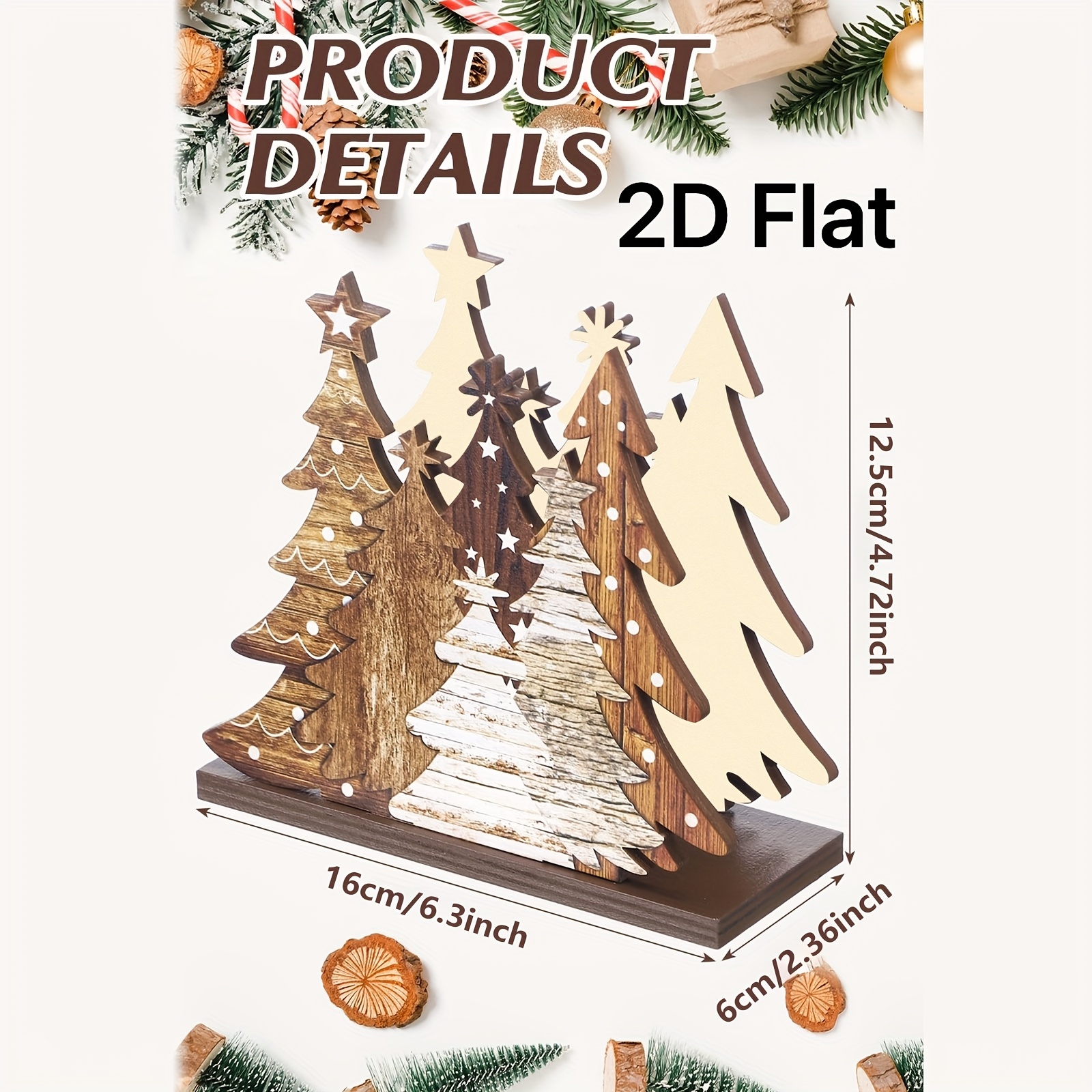 1pc 2D Flat Christmas Tree Tis – обзор и цена Agar Tissue Culture