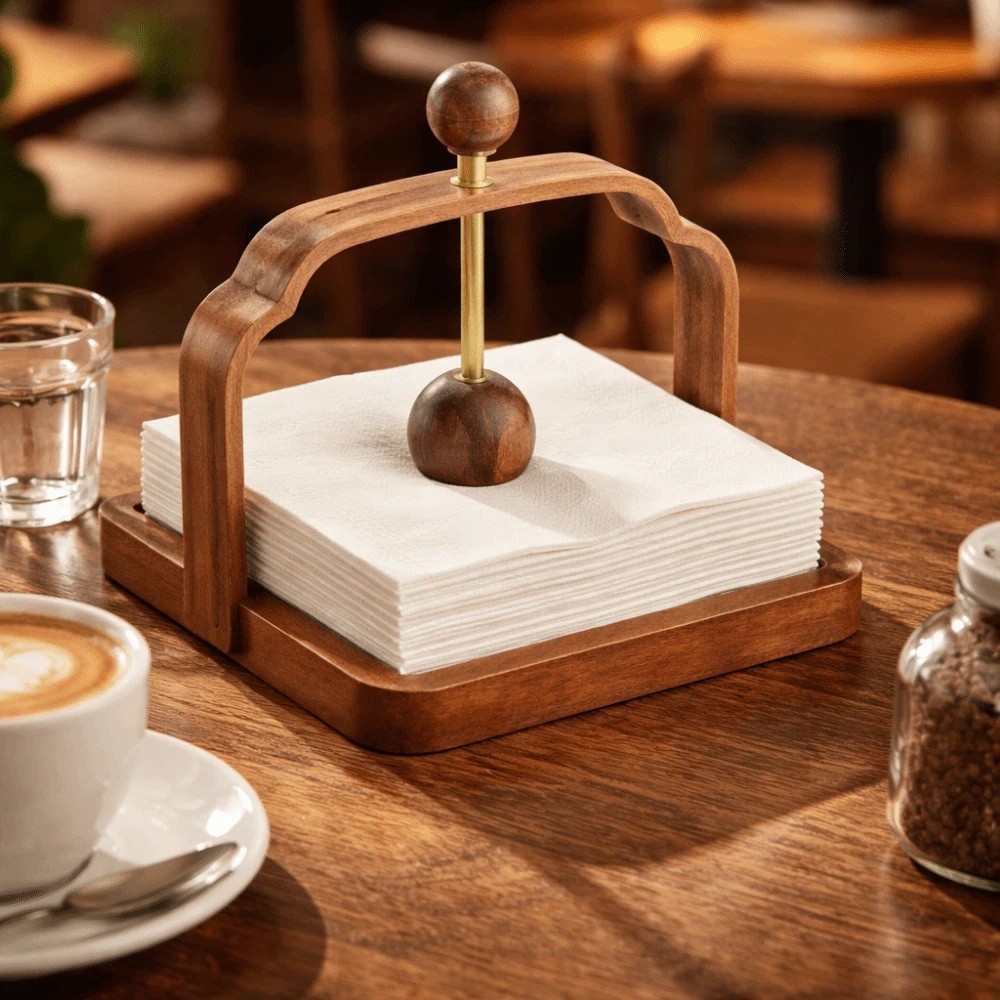 Napkin Stand Retro Walnut Wood – обзор и цена Agar Tissue Culture